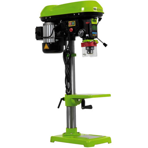 ZIPPER Ständerbohrmaschine »ZI-STB16T«, grün, Metall, 630 W, 2700 U/min - gruen