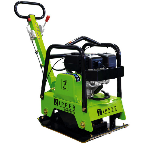 ZIPPER Rüttelplatte »ZI-RPE125«, Bleifreies Benzin, 4,1 kW - gruen