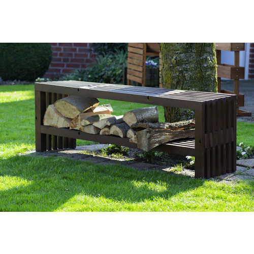 DOBAR Gartenbank, 2-Sitzer, BxHxT: 138 x...