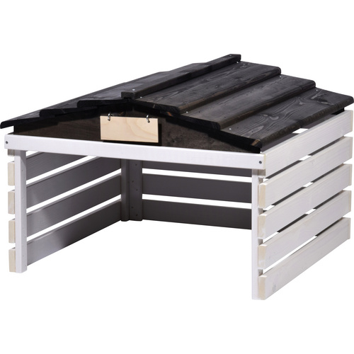 DOBAR Mähroboter-Garage, BxHxT: 74 x 52...