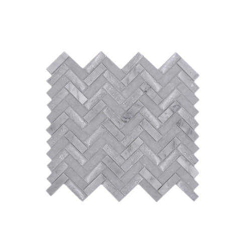 Thumbnail - HuH Mosaik Mosaikmatte »Ice Cube«, BxL: 29,3 x 26,3 cm, Stein - weiss