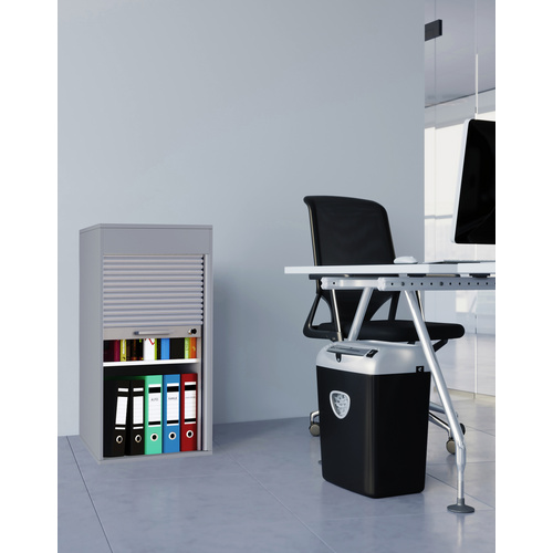 Thumbnail - VCM Büroschrank »Aktos L«, BxHxL: 40 x 93 x 50 cm, Holzwerkstoff - grau