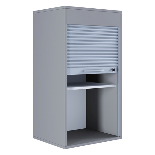 Thumbnail - VCM Büroschrank »Aktos L«, BxHxL: 40 x 93 x 50 cm, Holzwerkstoff - grau