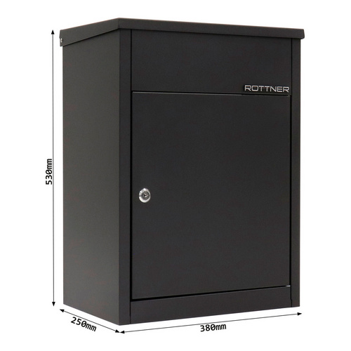 Thumbnail - Rottner Tresor Paketbox »BKS«, schwarz, Stahl, (B x H:) 38 x 53,5 cm