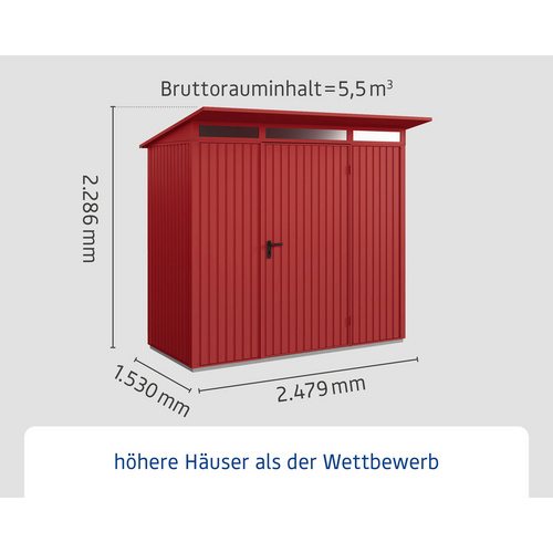 Ecostar Gerätehaus »Trend-P« (RABATT 10%) | Restposten 10% Rabatt Ecostar Gerätehaus »Trend-P« (RABATT 10%) | Restposten 10% Rabatt
