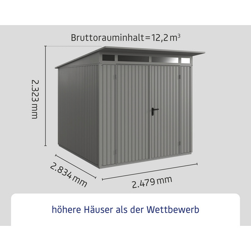 Ecostar Gerätehaus »Trend-P«, Metall,...