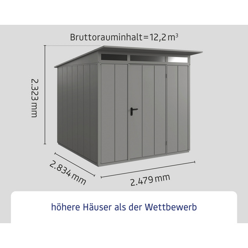 Ecostar Gerätehaus »Elegant-P«, Metal...