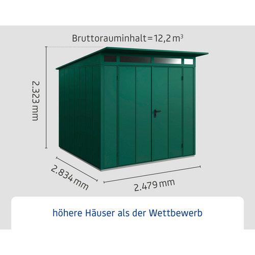 Ecostar Gerätehaus »Elegant-P« (RABATT 10%) | Restposten 10% Rabatt Ecostar Gerätehaus »Elegant-P« (RABATT 10%) | Restposten 10% Rabatt