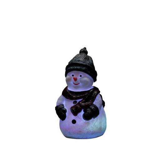 Konstsmide LED-Dekoration, Schneemann, Stecker, weiß - weiss