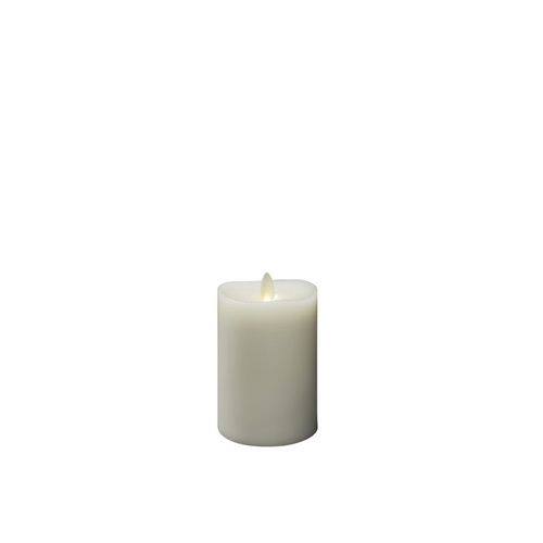 Konstsmide Cremeweiß Led-Kerze Led Echtwachskerze Mit 3D Flamme Und Geschmolzener Kante von Baur - Bild 4