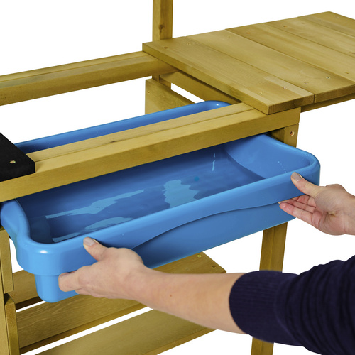 TP Toys Matschküche, Holz, naturfarben ...