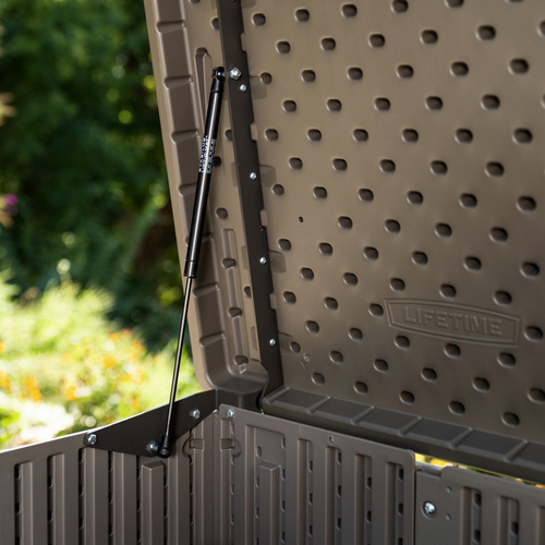 LIFETIME Mülltonnenbox, 720 l, Grau/Bra... LIFETIME Mülltonnenbox, 720 l, Grau/Bra...