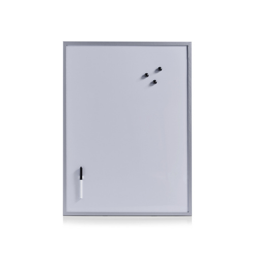 ZELLER Magnet-/Schreibtafel, MDF/Feinblech - grau