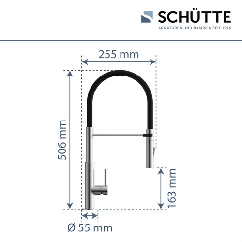 SCHÜTTE Spültischarmatur »Stilo«, Messing, glänzend, ½