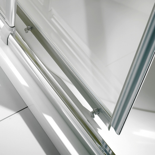 Thumbnail - BREUER Schiebetür »Fara 4«, Schiebetür, BxH: x 185 cm - silberfarben