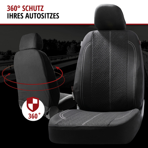 Thumbnail - WALSER Sitzbezug »Tratto«, Polyester - schwarz