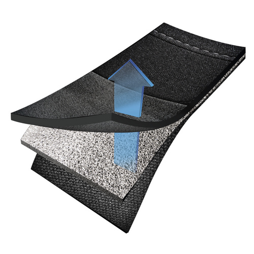 Thumbnail - WALSER Sitzbezug »Ellington«, Polyester - schwarz | grau