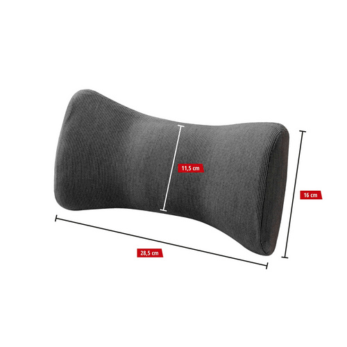 Thumbnail - WALSER Nackenkissen »Jill«, Polyester - schwarz | weiss