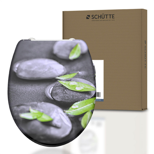 SCHÜTTE WC-Sitz »STONE«, duroplast, oval, mit Softclose-Funktion – bunt