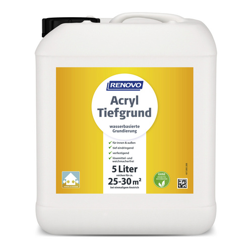 RENOVO Acryl-Tiefgrund, farblos - transparent