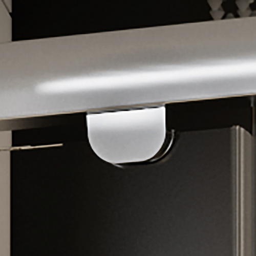 Thumbnail - BREUER Eckeinstieg »Fara 6«, Schiebetür, BxH: 90 x 190 cm - silberfarben