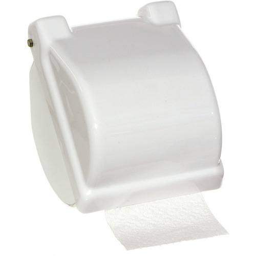 Yachticon Toilettenpapierhalter, BxL: 15 x 13 cm, weiß - weiss