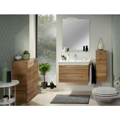 Thumbnail - FACKELMANN Waschtischunterschrank »MILANO«, BxHxT: 80 x 49,2 x 47,6 cm - braun