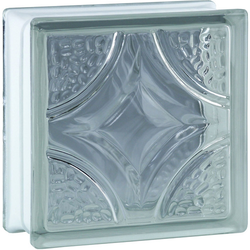 Thumbnail - Fuchs Design Glasbaustein, BxH: 190 x 190 mm - weiss