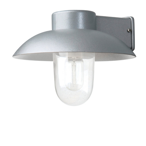 Konstsmide - Außenwandleuchte Mani Aus Aluminium Silbergrau & Klarglas, Höhe 21Cm - Bild 5