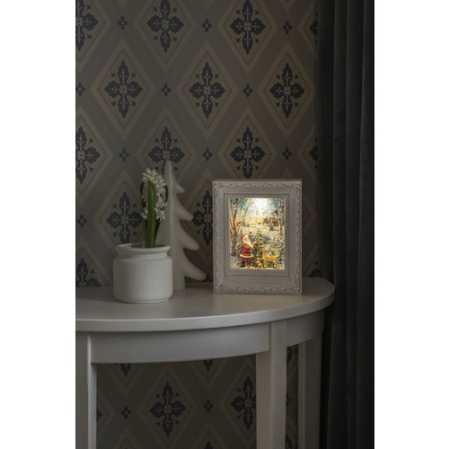 Thumbnail - Konstsmide LED-Wasserlaterne, Kunststoff, BxHxL: 5 x 22 x 17,5 cm, inkl. Leuchtmittel - weiss