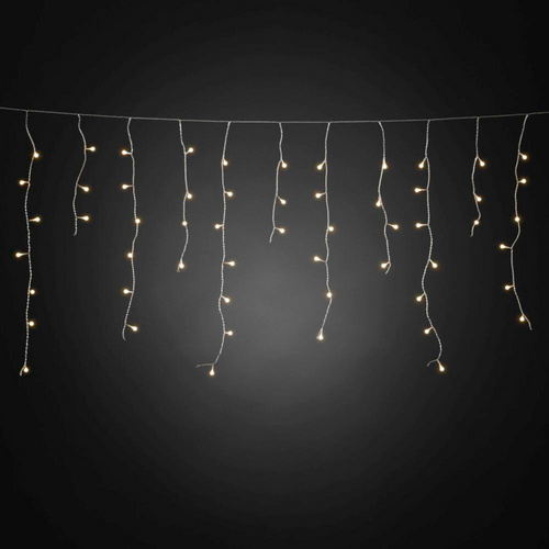 KONSTSMIDE 3672-103 LED Eisregen Lichtervorhang 200 LED Warmweiß 15m 24V - Bild 6