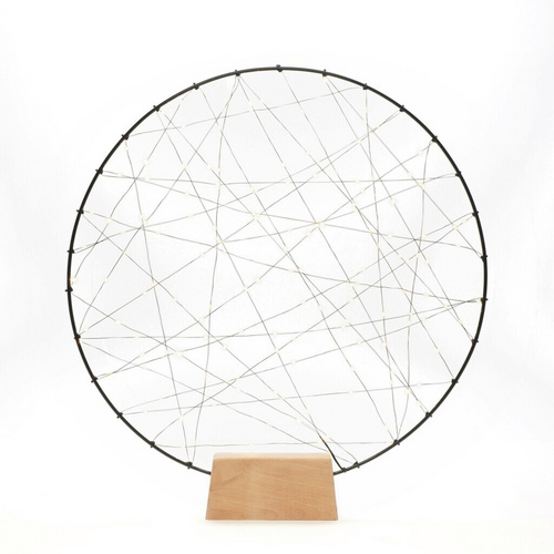 Konstsmide LED Metallsilhouette, Metall, BxHxL: 5 x 64 x 60 cm, inkl. Leuchtmittel - schwarz