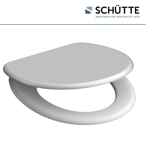 Schütte WC-Sitz White Duroplast mit Absenkautomatik