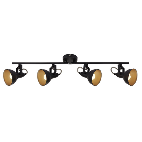 Briloner Leuchten Deckenleuchte 2049-045, Deckenlampe Retro, dreh- und schwenkbare Leuchte