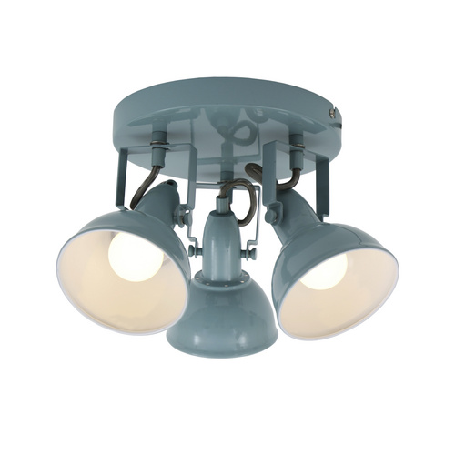 Briloner Leuchten Deckenleuchte 2049-030R, Deckenlampe schwenk- und drehbar, im Retro Look