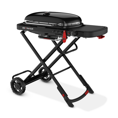 WEBER Gasgrill »Traveler Stealth Editio...