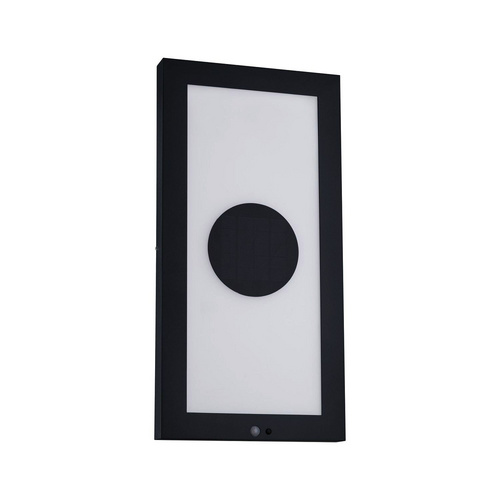 Paulmann LED Außen-Wandleuchte Outdoor Solar Panel Taija mit Bewegungsmelder 300x600mm Anthrazit 3.000K
