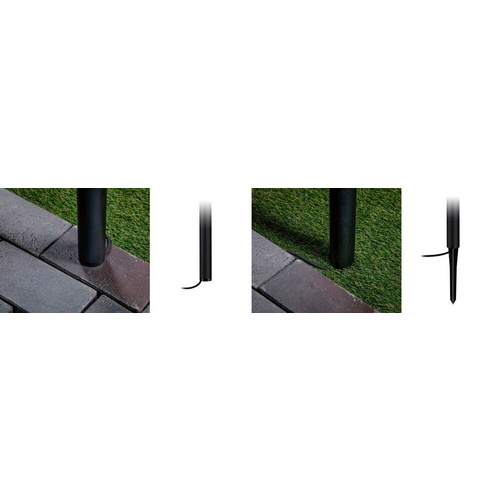 Paulmann LED Pollerleuchte House Flarea 200mm IP65 3.000K 3,1W Aluminium 230V