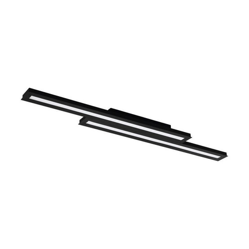 EGLO connect Wand-/Deckenleuchte »SALITERAS-C«, Stahl, 2700-6500K – schwarz