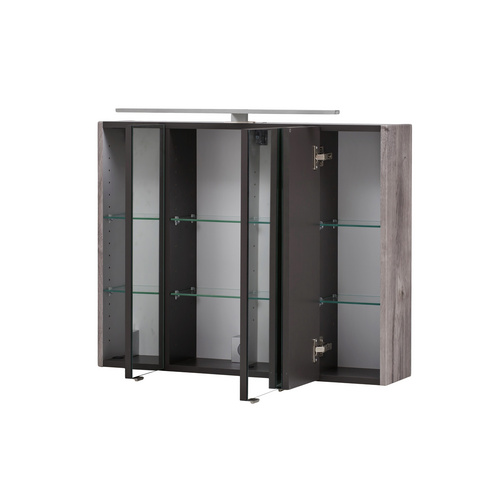 Thumbnail - HELD MÖBEL Spiegelschrank »Stockholm«, Höhe: 64 cm, Tiefe: 20 cm, eichefarben - bunt
