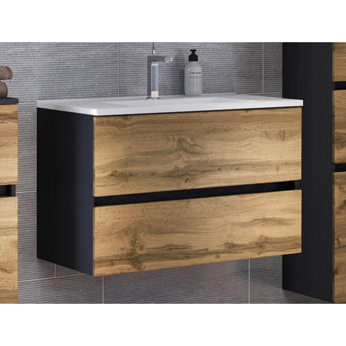 Thumbnail - HELD MÖBEL Waschtisch »Lucca«, BxHxT: 80 x 54 x 47 cm - weiss