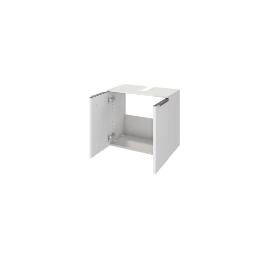 HELD MÖBEL Waschbeckenunterschrank »Garda«, BxHxT: 60 x 55 x 35 cm - weiss