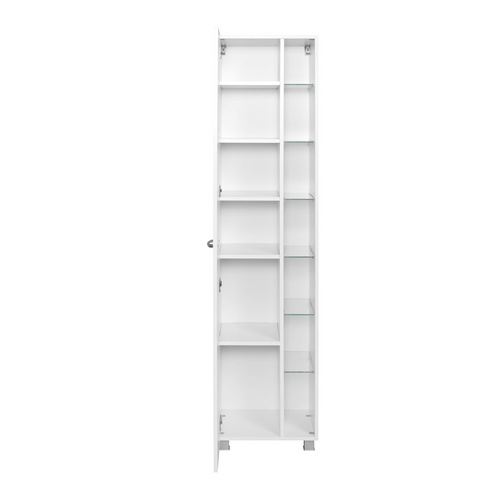 HELD MÖBEL Seitenschrank »Portofino«, BxHxT: 45 x 180 x 35 cm - weiss