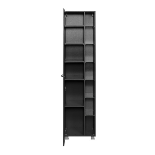 HELD MÖBEL Seitenschrank »Portofino«, BxHxT: 45 x 180 x 35 cm - grau