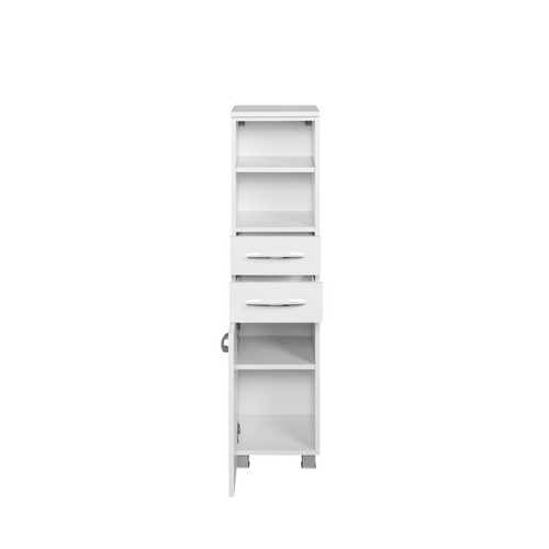 HELD MÖBEL Midischrank »Portofino«, BxHxT: 30 x 117 x 35 cm - weiss