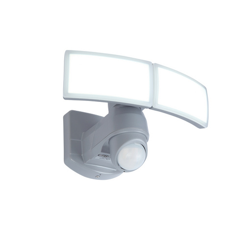 LED Außenwandleuchte ARC in Weiß mit Bewegungsmelder