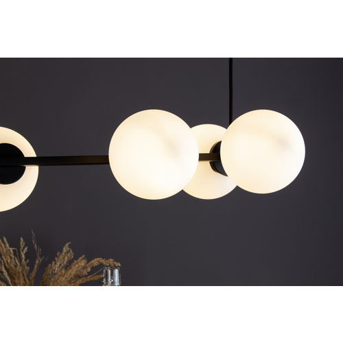 ECO-LIGHT Pendelleuchte »Pluto«, E14, max. 25 W, schwarz-matt/satinweiß