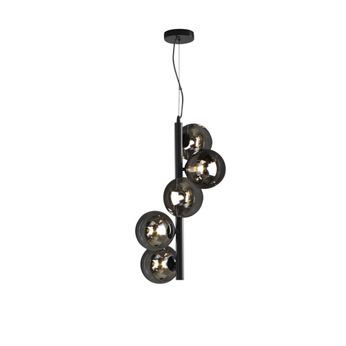 ECO-LIGHT Pendelleuchte »Neptun«, G9, max. 28 W, schwarz/smoked