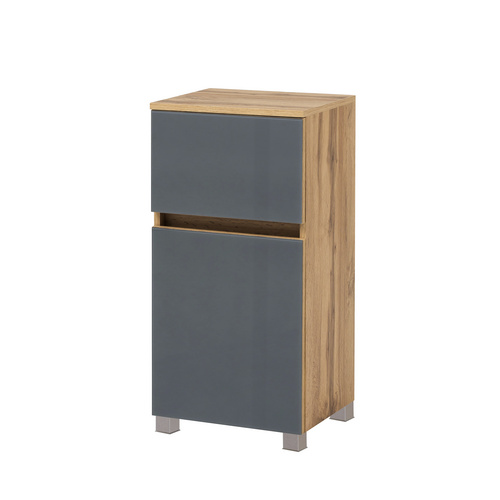 Thumbnail - HELD MÖBEL Unterschrank »Helsinki«, BxHxT: 40 x 79 x 35 cm - grau