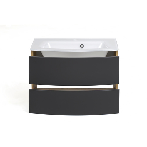 Thumbnail - HELD MÖBEL Waschtisch »Kopenhagen«, BxHxT: 80 x 53 x 49 cm - grau